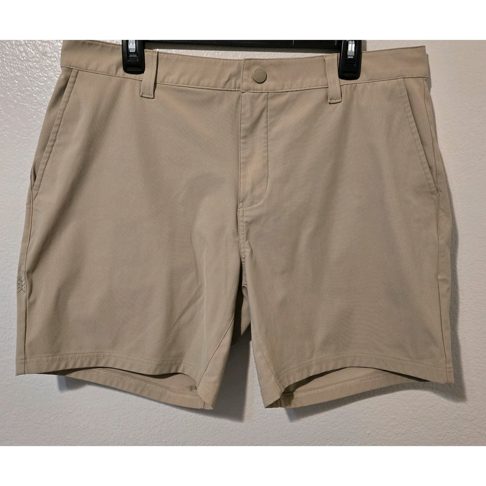 Rhone Men's Commuter Chino Shorts Casual Stretch Pockets 7" Inseam Sz 35 NWOT